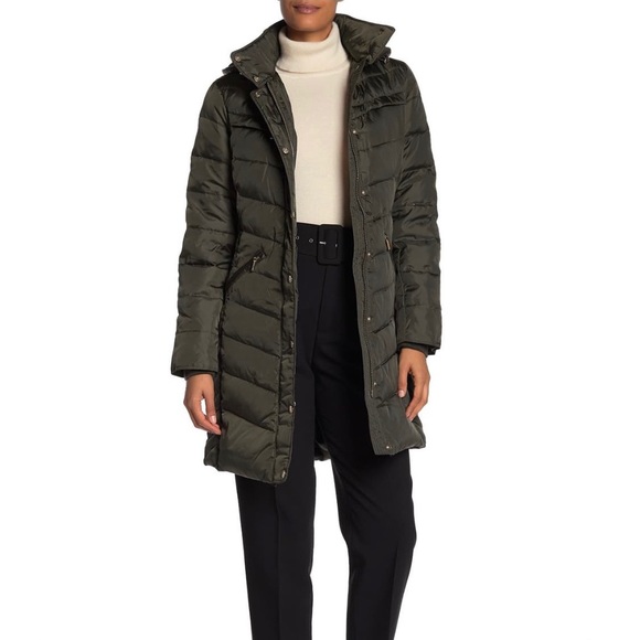 # Michael Kors Hooded Down Mid-Weight Coat - New With Tag - Duplicate - Picture 1 of 16